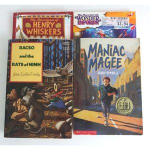 Lot of 4 Young Adults Paperback Novels By Various Authors Copyright 1986-2017